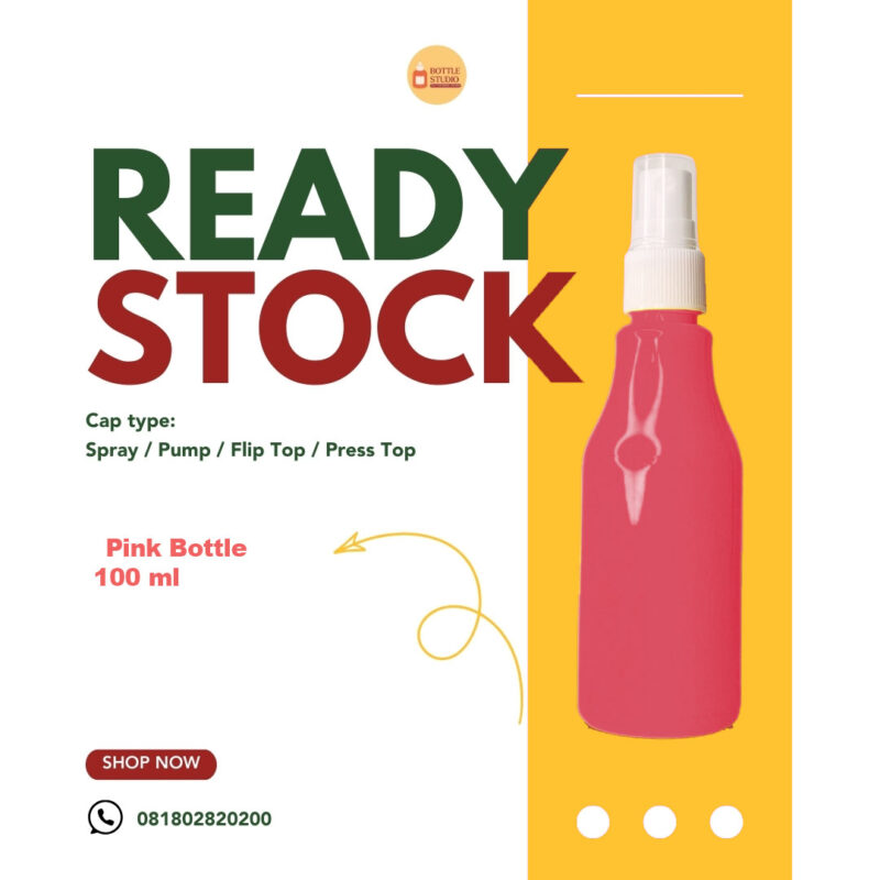 Botol 100 ml Pink