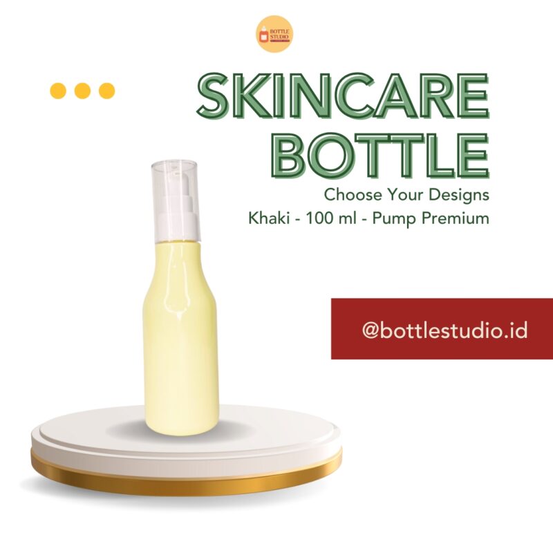 Botol 100 ml Khaki - Gambar 3