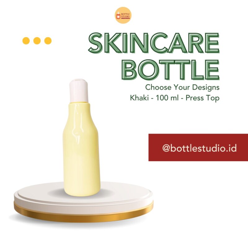 Botol 100 ml Khaki - Gambar 4