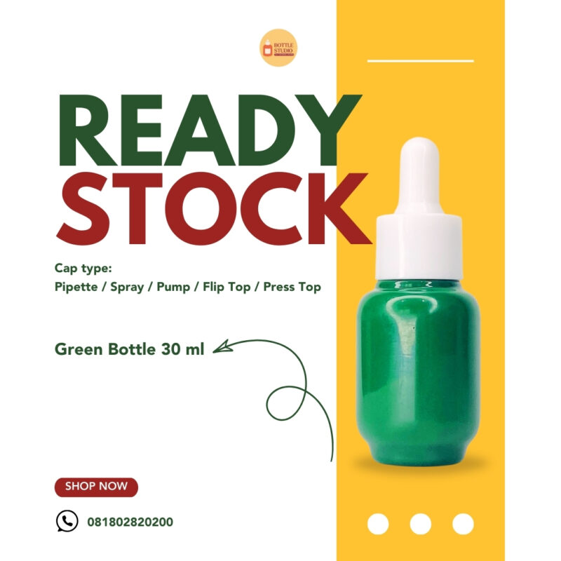 Botol 30 ml Green