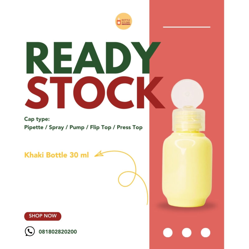 Botol 30 ml Khaki